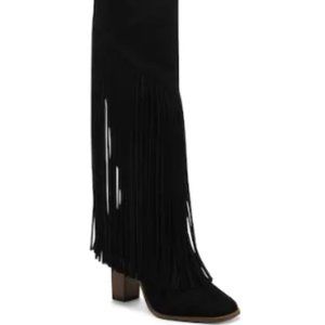 Ladies Fashion Fringed Boots
